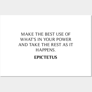 Epictetus Quote Posters and Art